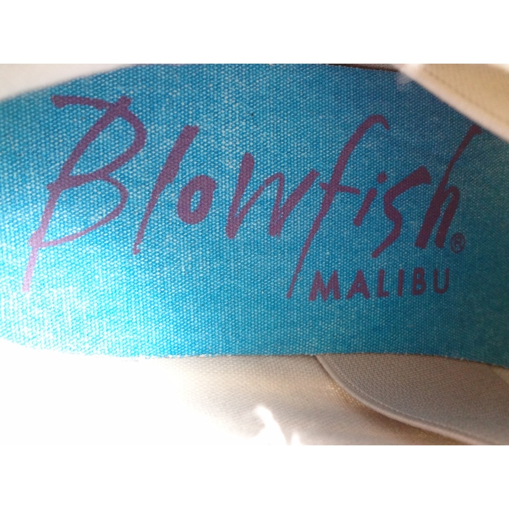 Blowfish Malibu Marley Womens Grey Snakeskin Canvas Slip On Sneakers Size 9 - Picture 10 of 11